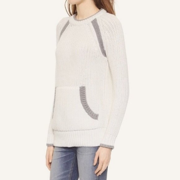 rag & bone Camille knit chunky pocket sweater - Picture 3 of 9